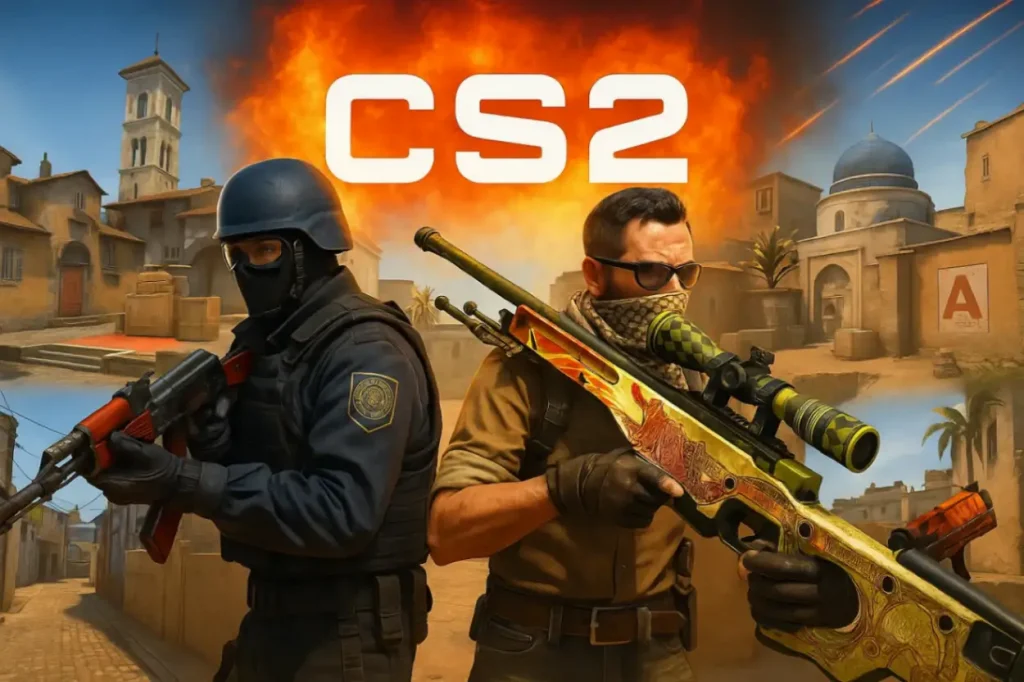 Лучшие карты, оружие и стратегии CS2 для рейтинговых матчей в 2025 году Лучшие карты, оружие и стратегии CS2 для рейтинговых матчей в 2025 году